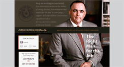 Desktop Screenshot of judgegonzalez.com